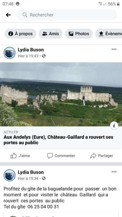 Gite De La Baguelande เลส์ อองเดอลีย์ส ภายนอก รูปภาพ